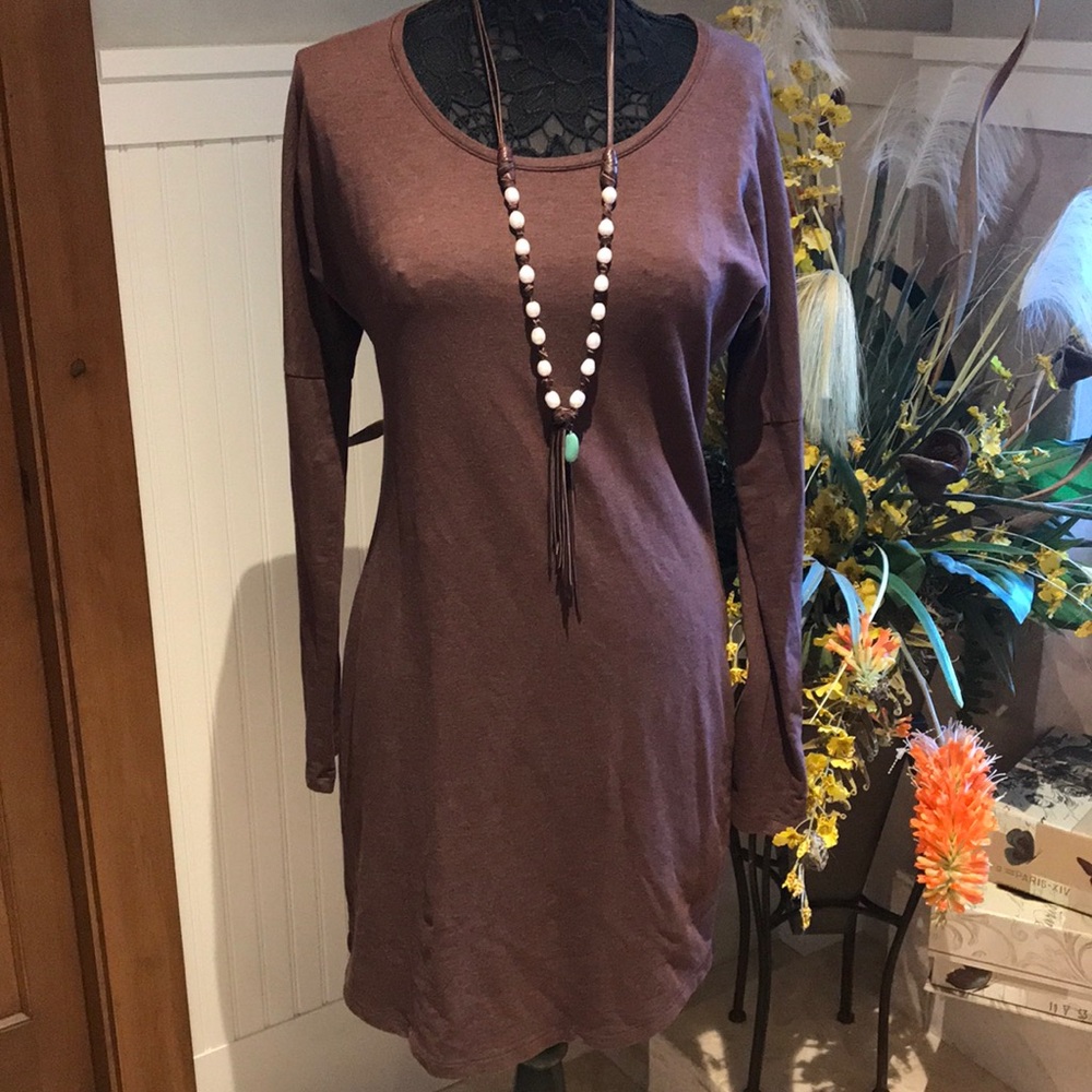 Peruvian Connection Pima Cotton T-Shirt Dress